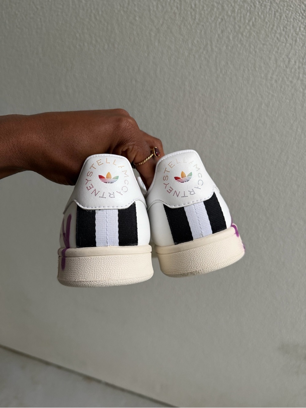 Stella McCartney x Adidas “Ed Curtis” Stan Smith Sneakers - Picture 9 of 12